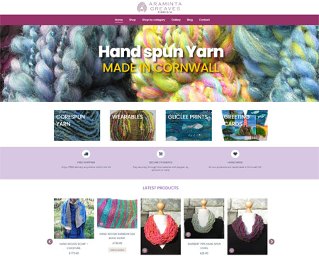 Wordpress e-commerce website using woocomerce